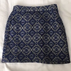 J. Crew textured skirt